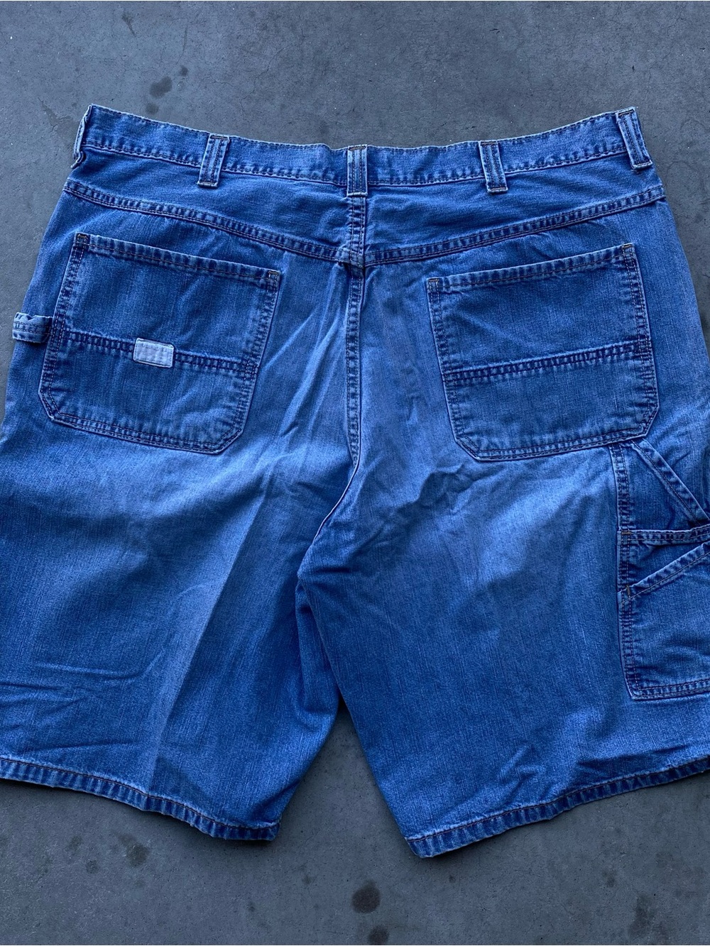 Baggy vintage Old Navy Carpenter medium wash Carpenter Jorts